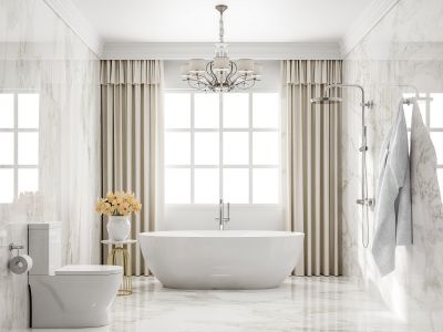 Bathroom Renovation with Bathtub